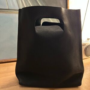 Parker Clay Black Leather small purse